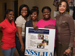 President and Students