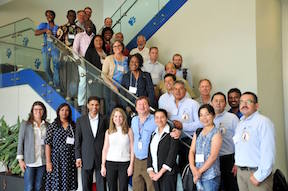 Attendees at the International Amaranth Institute Conference at TST's College of Agriculture, Human and Natural Sciences