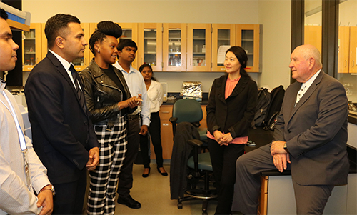 Secretary Agriculture Visits TSU Secretary Agriculture Visits TSU