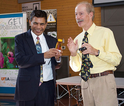 Reddy presented sweet gift TES Annual Meeting