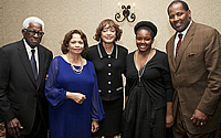 Photo of President, grand marshals and honoree