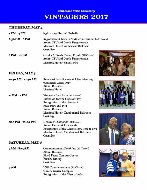Vintagers Celebration Cover with dates May 5-7