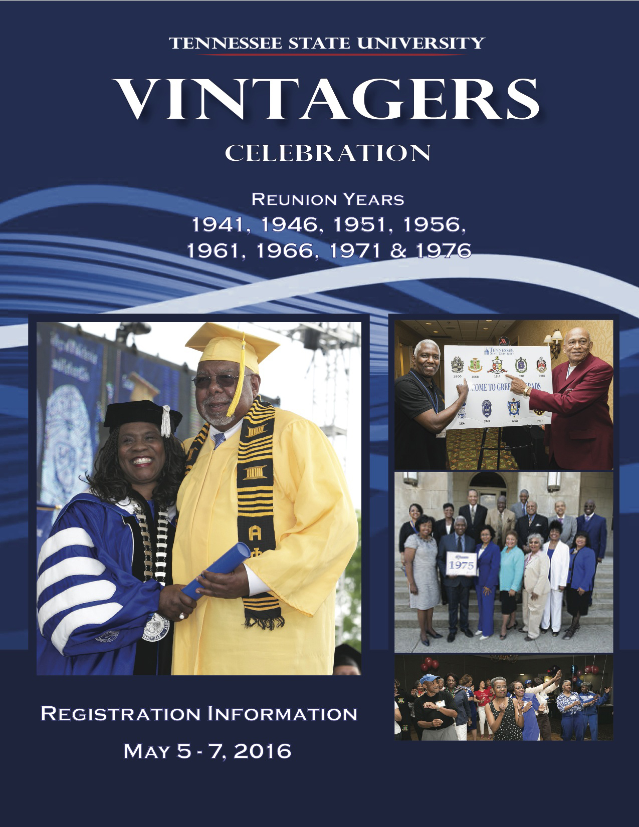 Vintagers Celebration Cover with dates May 5-7