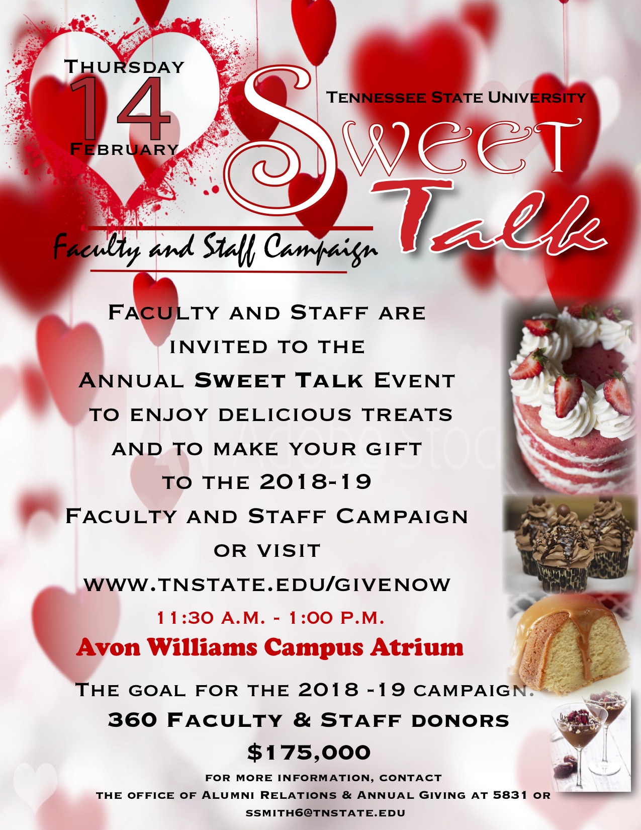Faculty and Staff Sweet Talk