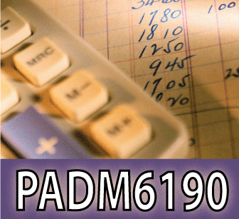 PADM 6190 - course icon