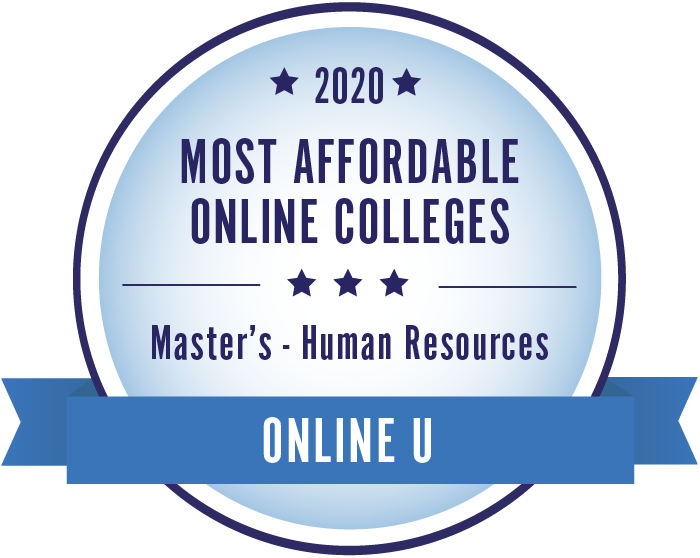 2020 Most Affordable HR Graduate Degree Badge and Link