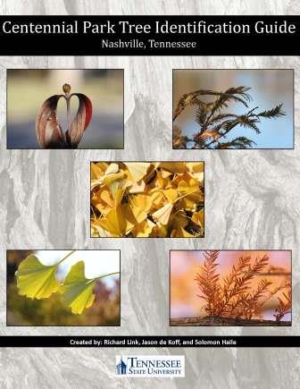 Centennial Park Tree Identification Guide cover
