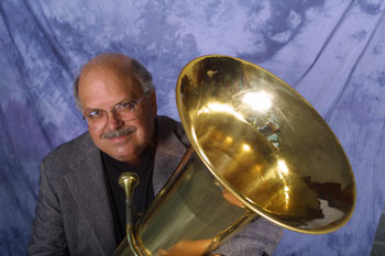 TSU tuba instructor G.R. Davis