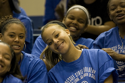 tsu students smiling