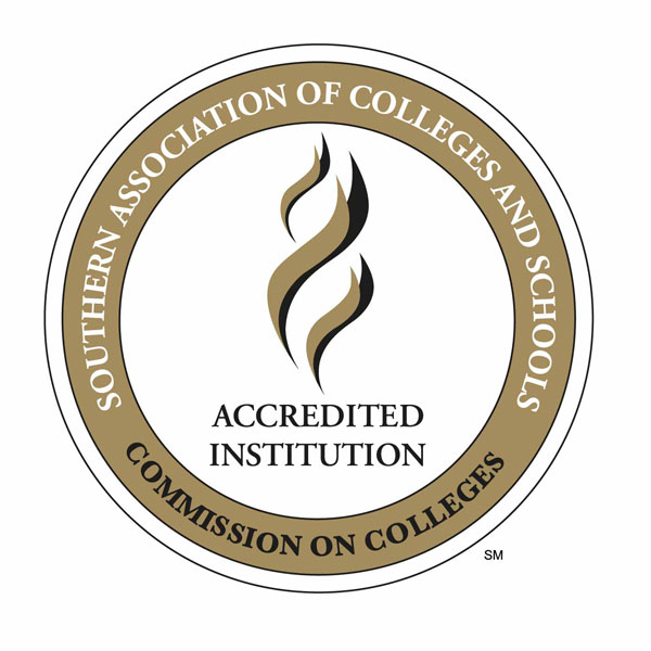 SACSCOC Stamp of Accreditation