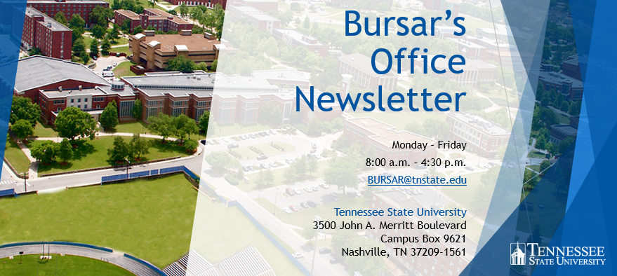 Bursar Office Newsletter Header Image