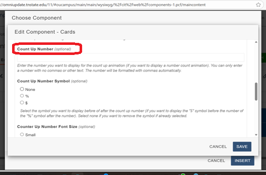 component option form element