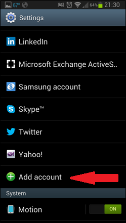 Add Account