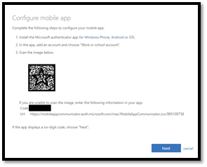 Configure Mobile App Screen