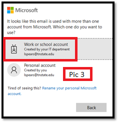 Work or School Account Link