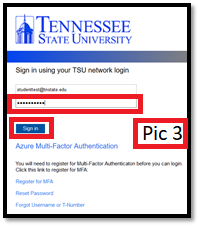 MyTSU Sign In Click