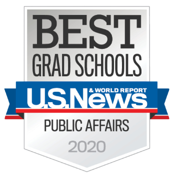 US News and World Report Best Graduate Schools in Public Affairs Rankings Badge