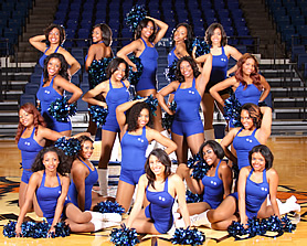 Tennessee State University Cheerleader