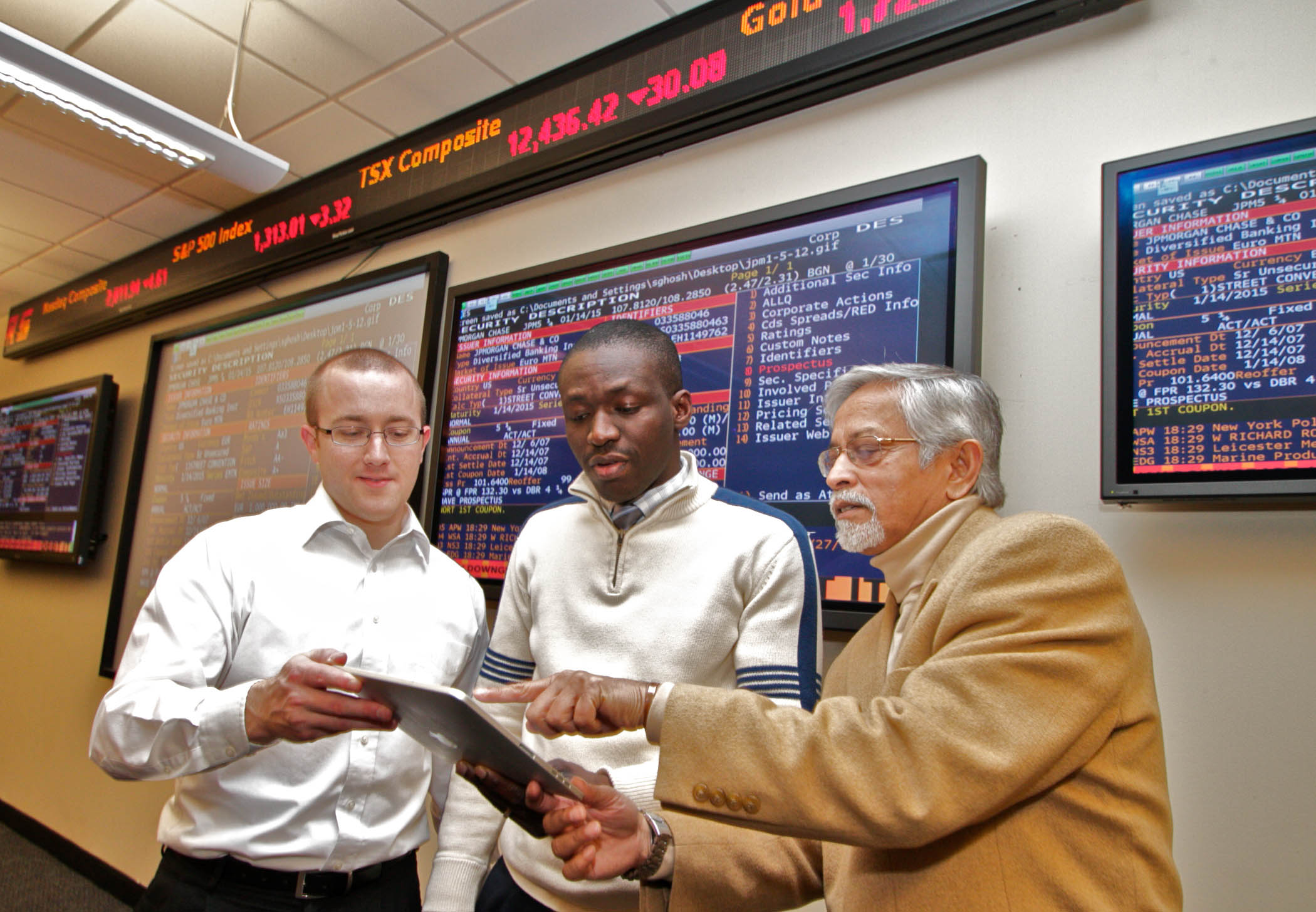 Financial Trading Room