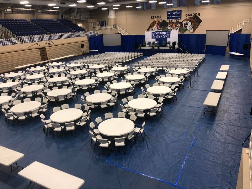 Kean Hall Banquet & Auditorium Seating