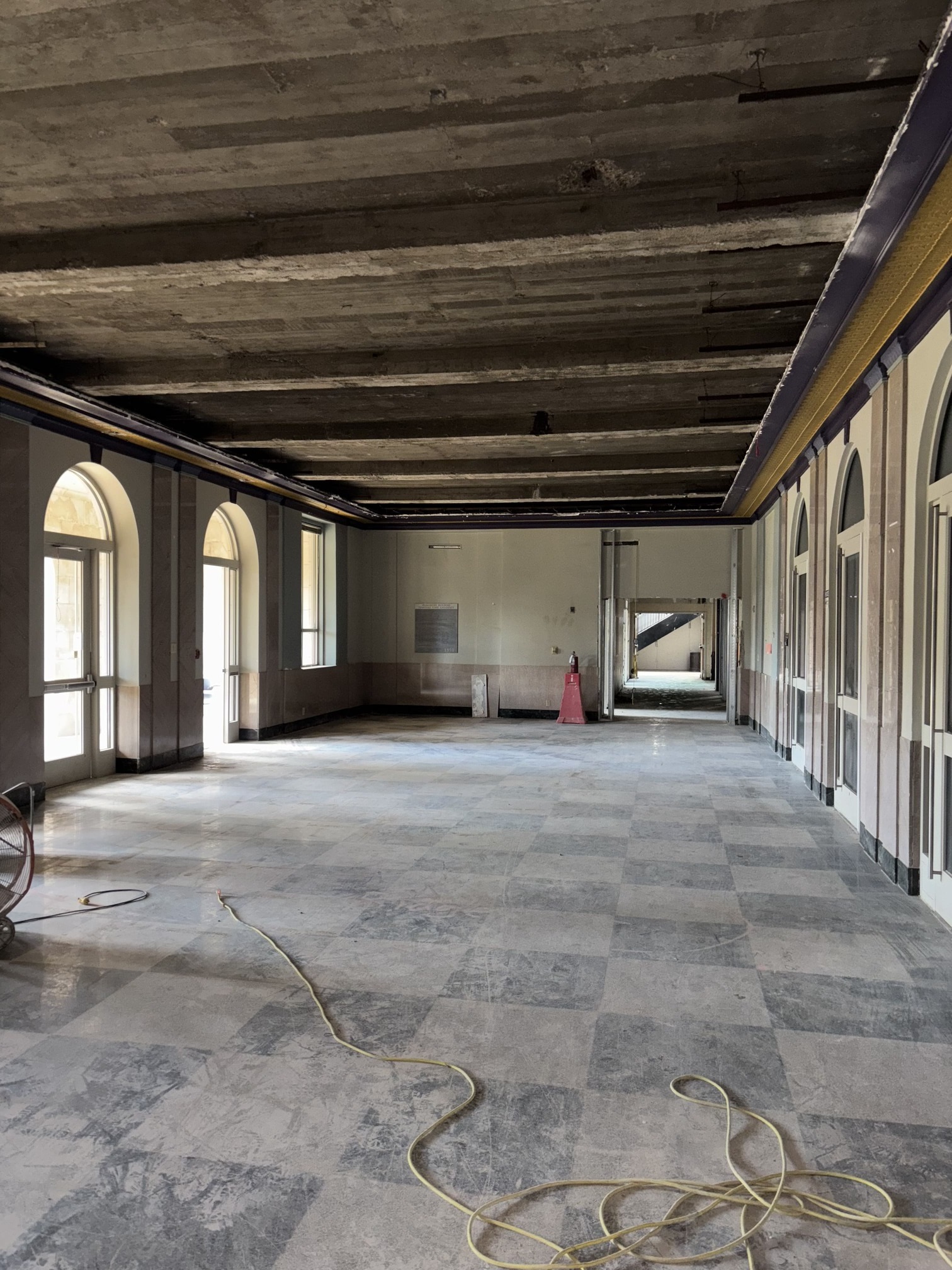 Davis Hall lobby