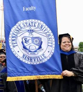 faculty at graduation