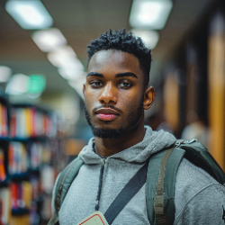 Young black male