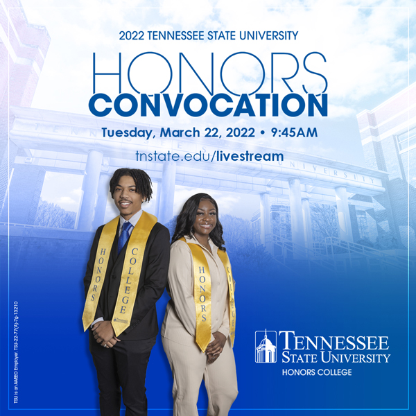 2022 Honors Convocation Flyer