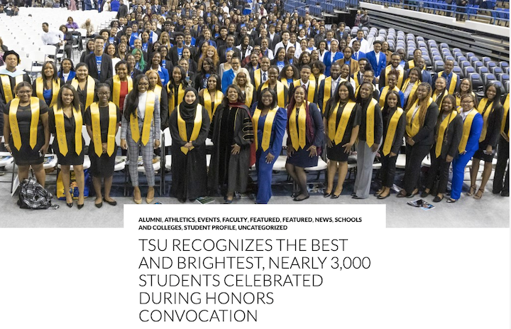 2023 Honors Convocation Flyer