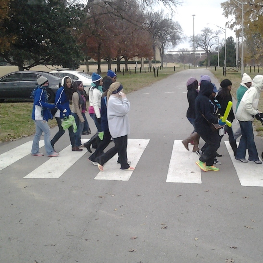 TSU Students walking for St Jude