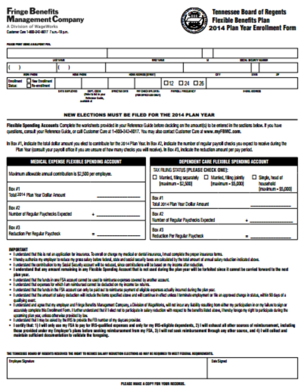 FBMC Enrollment Form