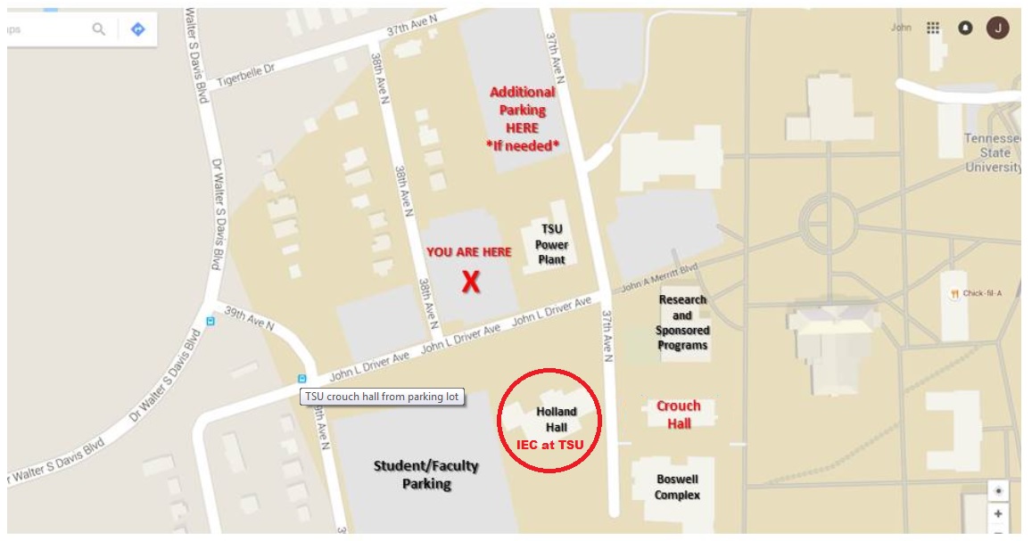 Map Park to Office