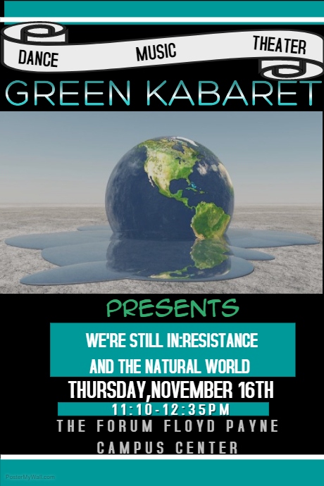 Green Kabaret Flyer