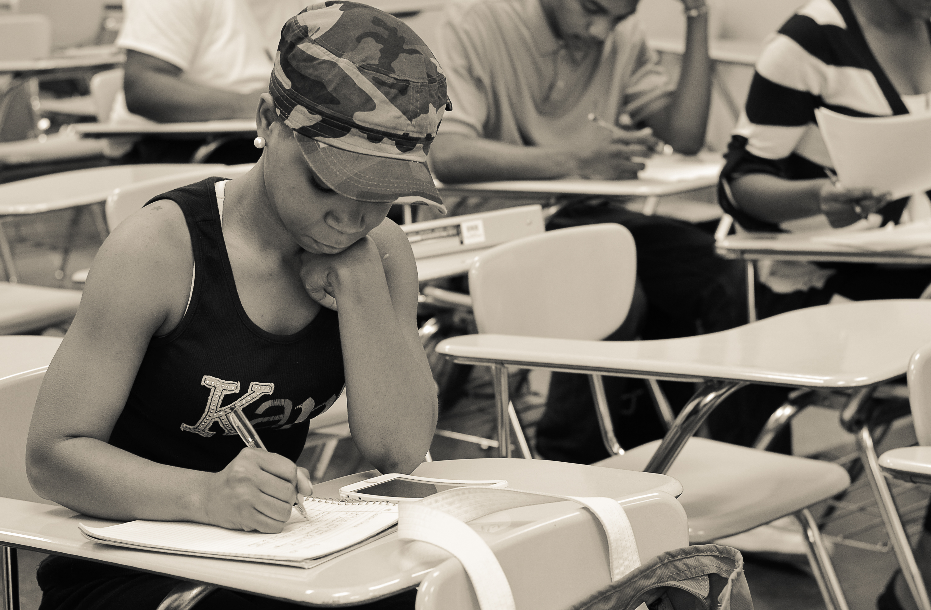 Student Studying