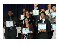 MARC students with awards