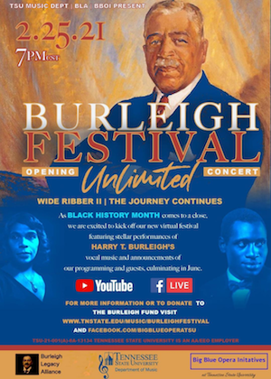 Burleigh Festival Music Tennessee State University Nashville Burleigh Festival Music Tennessee State University Nashville