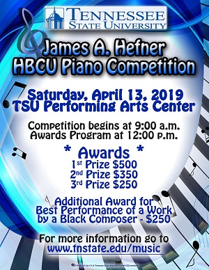 Hefner competition Tennessee state university nashville