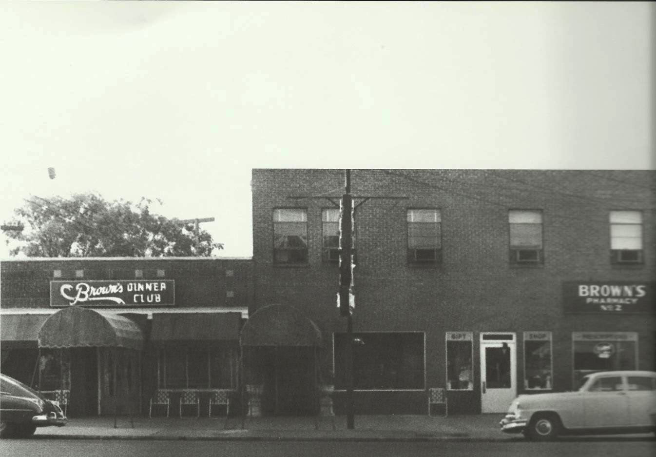 Brown's Dinner Club and Pharmacy
