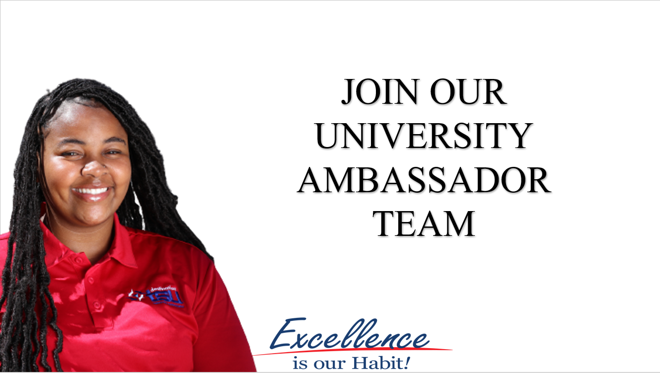 University Ambassador Graphic