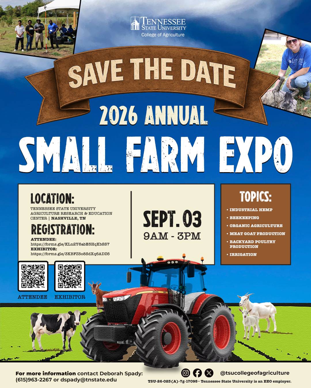 Small Farm Expo Flyer