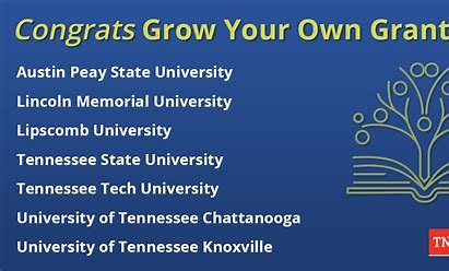 Grow Your Own Award Institutions