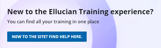 New to training?